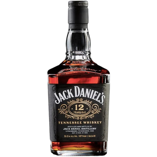 Jack Daniel's 12 Year Old Tennessee Whiskey Batch 3 107 proof