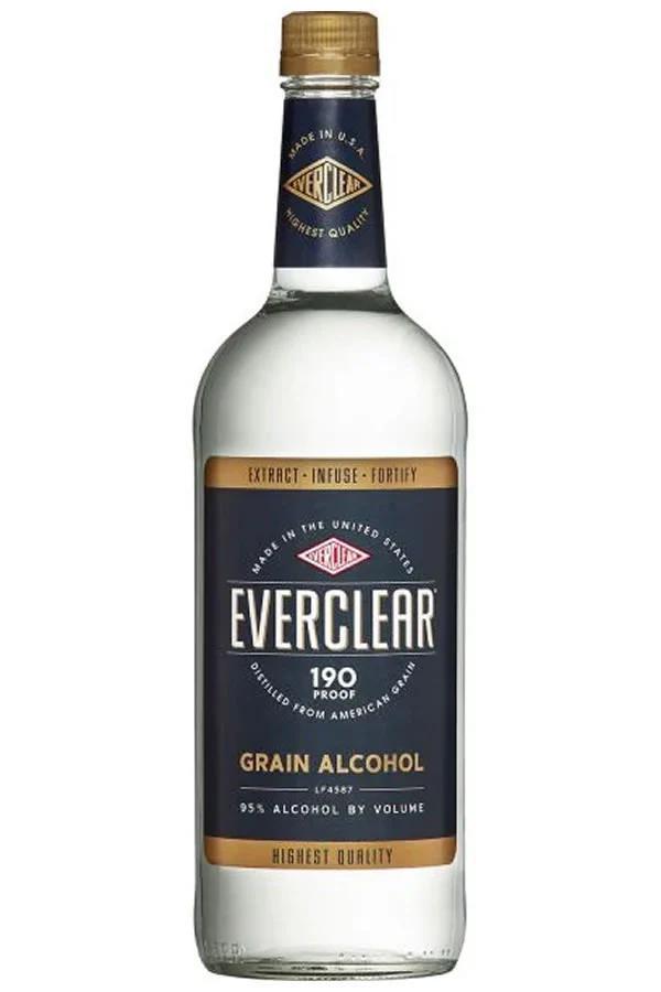 Everclear 190 Proof Grain Alcohol 750ml