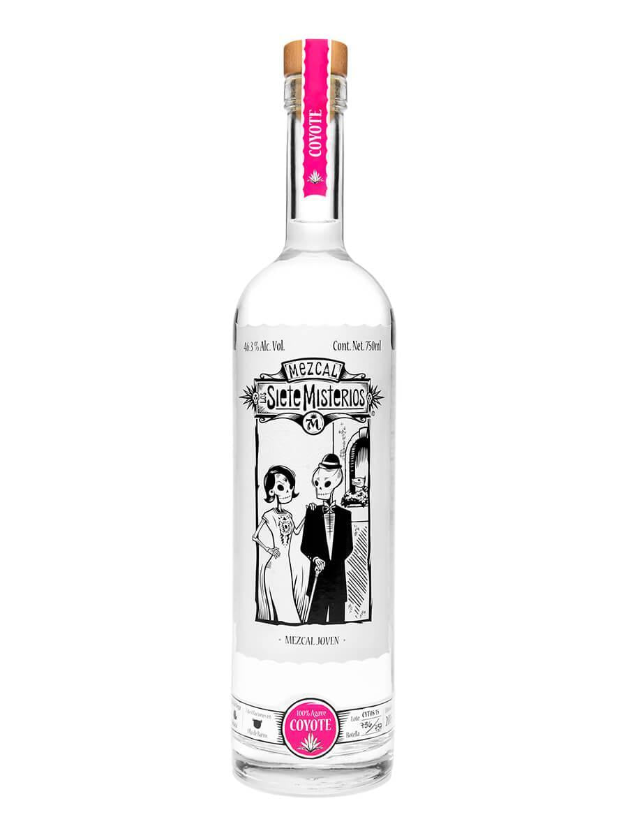 Los Siete Misterios Mezcal Ancestral Joven Coyote (93.64 Proof)- 750ml