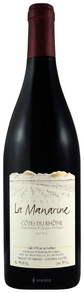 Domaine La Manarine Cotes du Rhone Rouge 2022