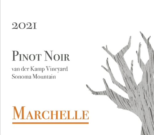 Marchelle Pinot Noir Sonoma Mountain van der Kamp Vineyard 2021