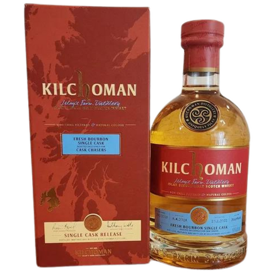 Kilchoman Single Malt Scotch Whisky Fresh Bourbon Single Cask 122prf- 750ml