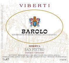 Viberti Barolo Riserva San Pietro 2015 *FOR A VINTAGE AFFAIR SILENT AUCTION ONLY*