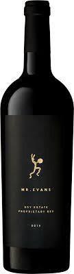 Roy Estate Mr. Evans Proprietary Blend Napa Valley 2016