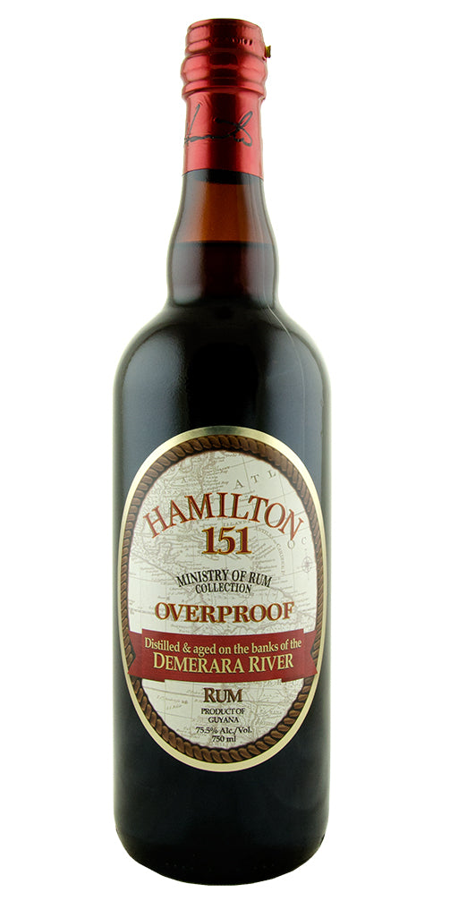 Hamilton Demerara Rum 151 Proof Ltr