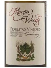 Martin Woods Chardonnay Eola Amity Hills Pearlstadt Vineyard 2021