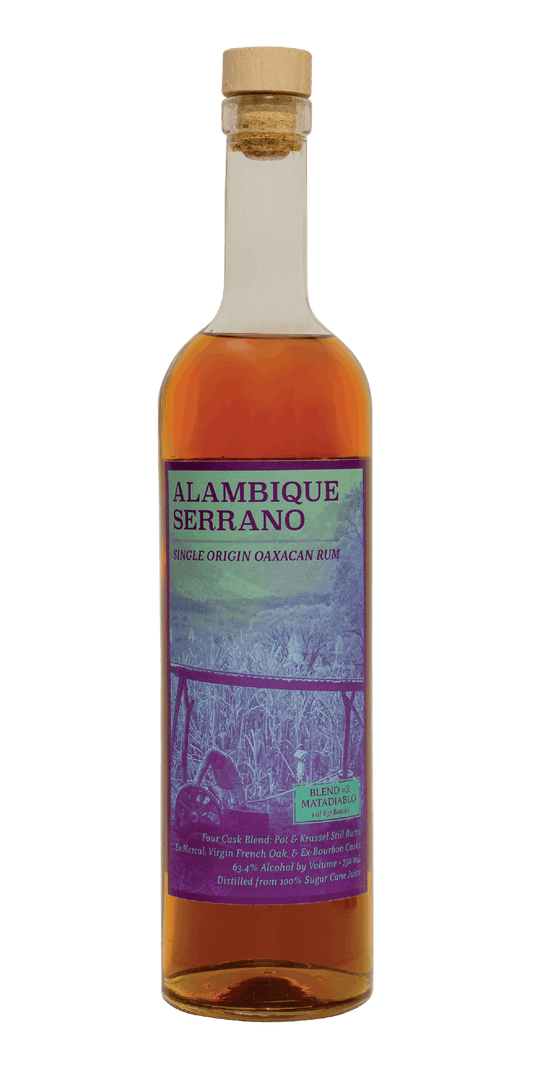 Alambique Serrano Blend #3 Matadiablo Rum (126.8 Prf) - 750ml