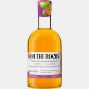 On The Rocks Passion Fruit Margarita 375ml