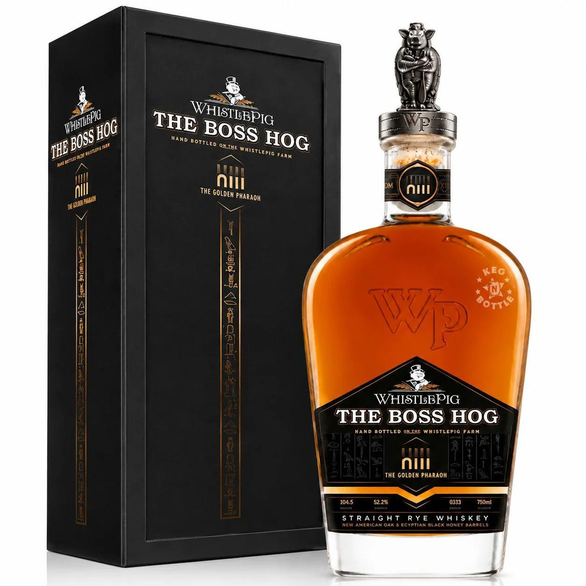 Whistlepig The Boss Hog XIII "The Golden Pharaoh" Straight Rye Whiskey (103.2 Prf) - 750ml