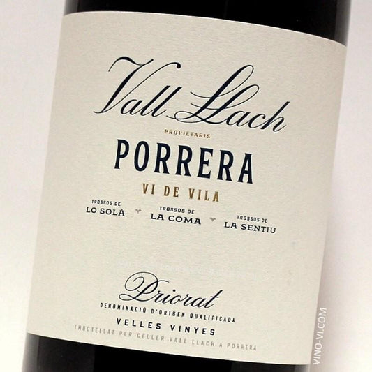 Vall Llach Priorat Porrera Carignan 2022
