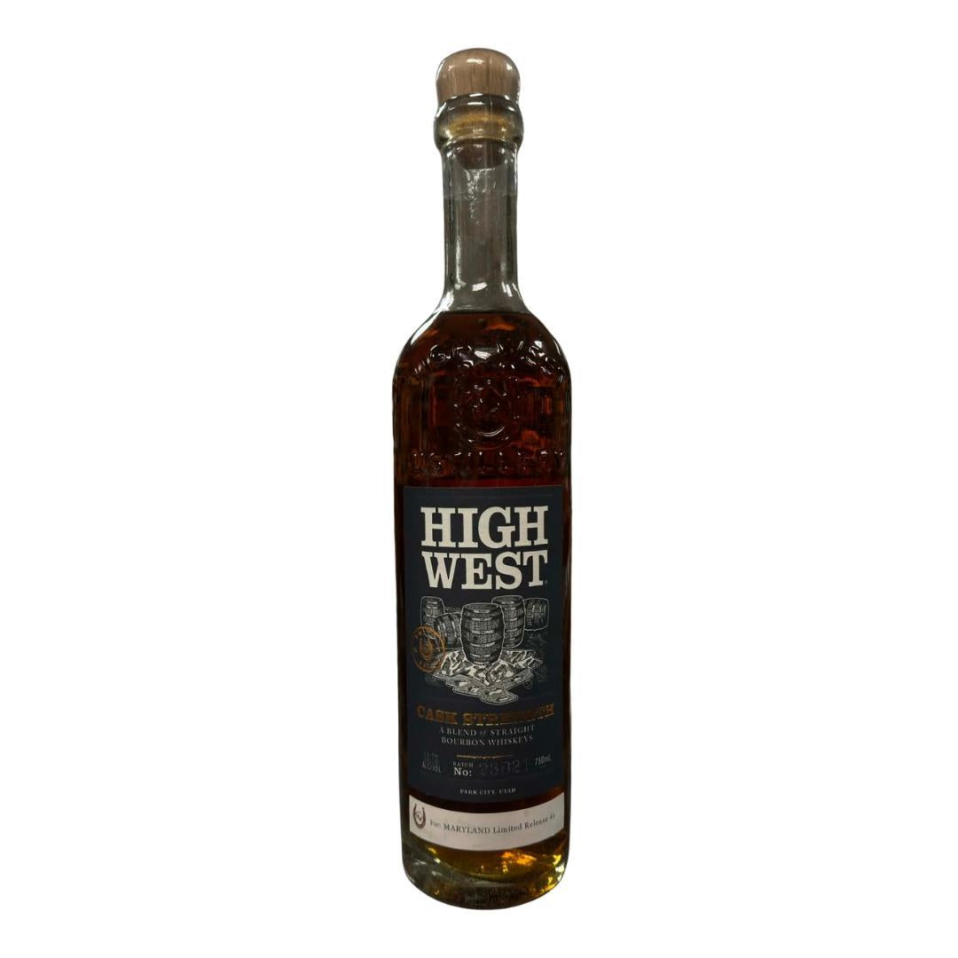 High West Cask Strength (Maryland - Exclusive Release #1) 117.4 Prf - 750ml