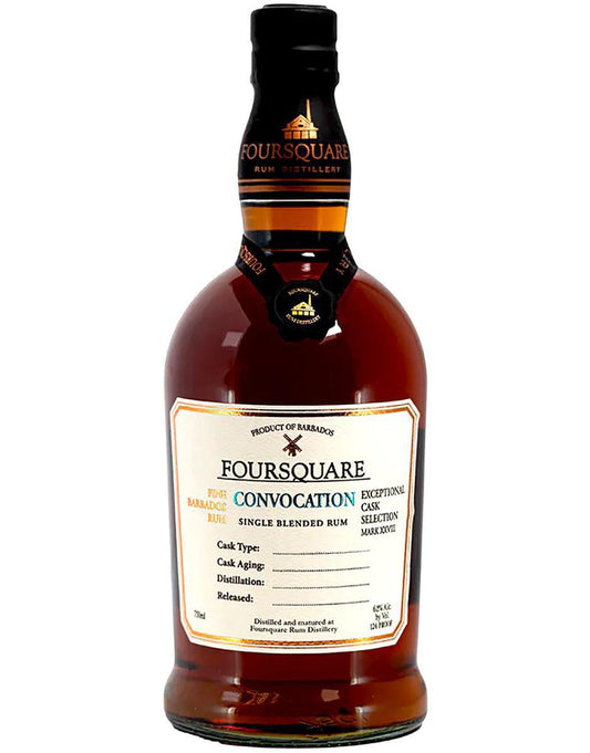 Foursquare Convocation – Exceptional Cask Selection Mark XXVIII Rum (124 Prf) - 750ml
