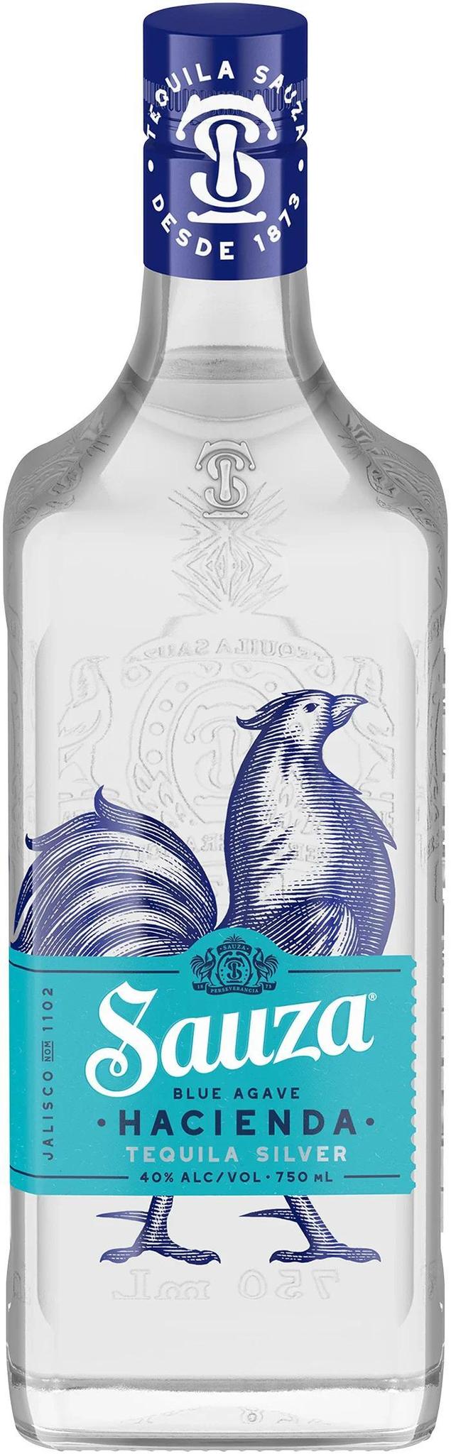 Sauza Blue Agave Hacienda Tequila Silver 750ml