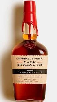Maker's Mark Cask Strength 7 Years 2 Months 112.6 proof