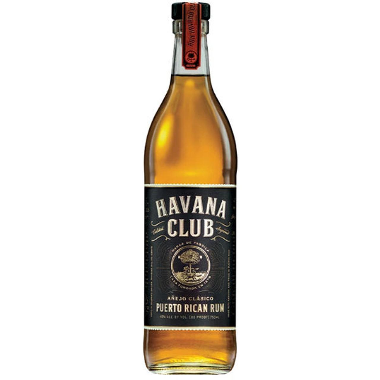 Havana Club Anejo Clasico Puerto Rican Rum - 750ml