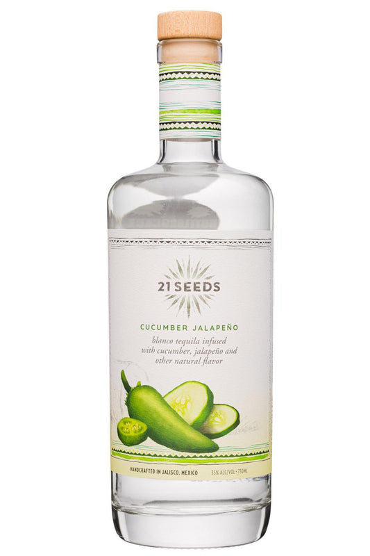 21 Seeds Cucumber Jalapeno Tequila - 750ml