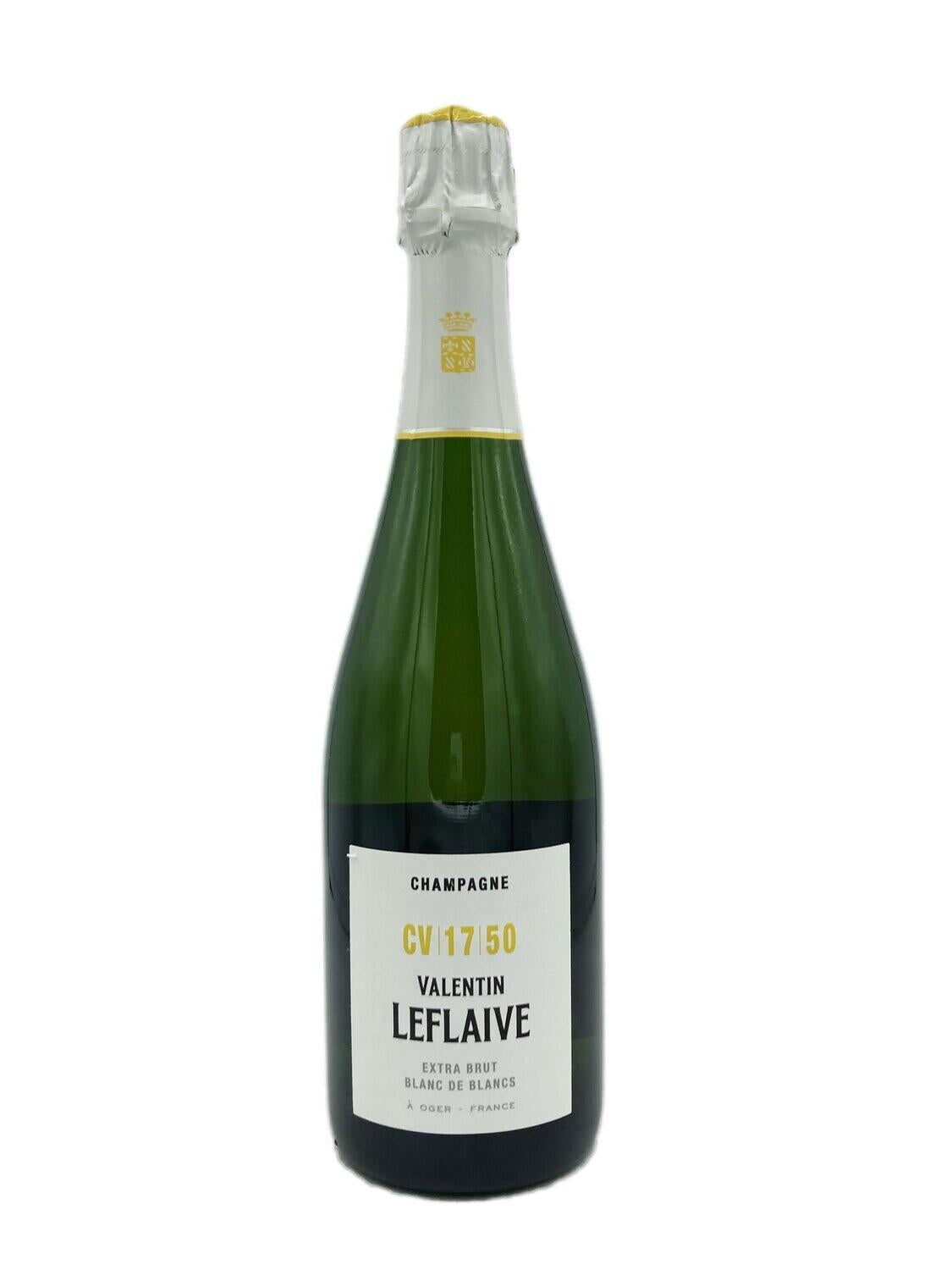 Champagne Valentin Leflaive Extra Brut Blanc de Blanc Cuvee 1750