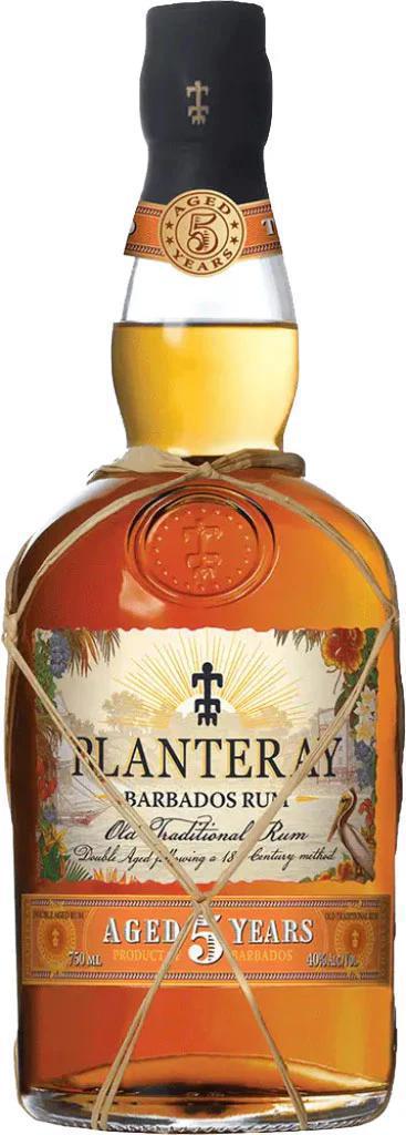 Planteray Barbados Double Aged 5 Years Rum - 750ml