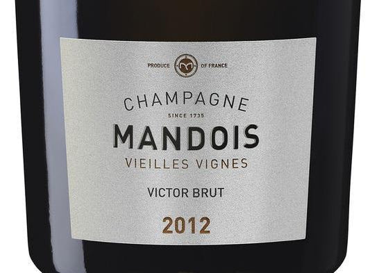 Champagne Mandois Brut Victor Vieilles Vignes 2012