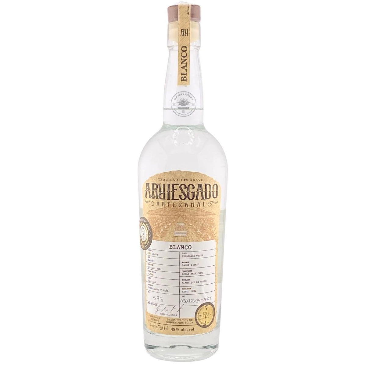 Arriesgado Blanco Tequila - 750ml