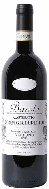 Comm. G.B. Burlotto Barolo Castelletto 2021