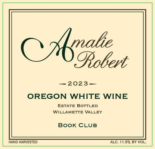 Amalie Robert Book Club White Willamette Valley 2023