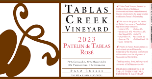 Tablas Creek Patelin de Tablas Rose 2023