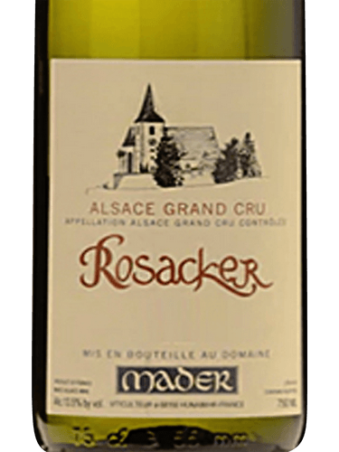 Mader Riesling Grand Cru Rosacker 2020