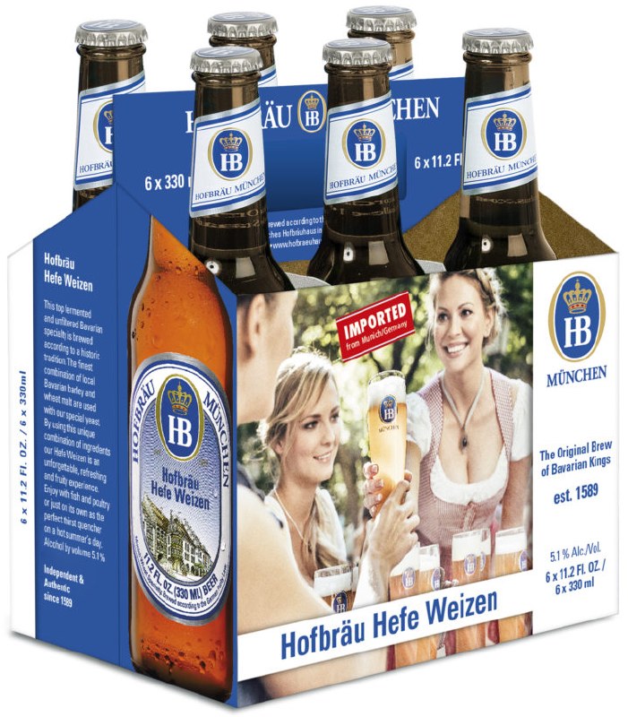 Hofbrau Hefe Weizen 6-Pack