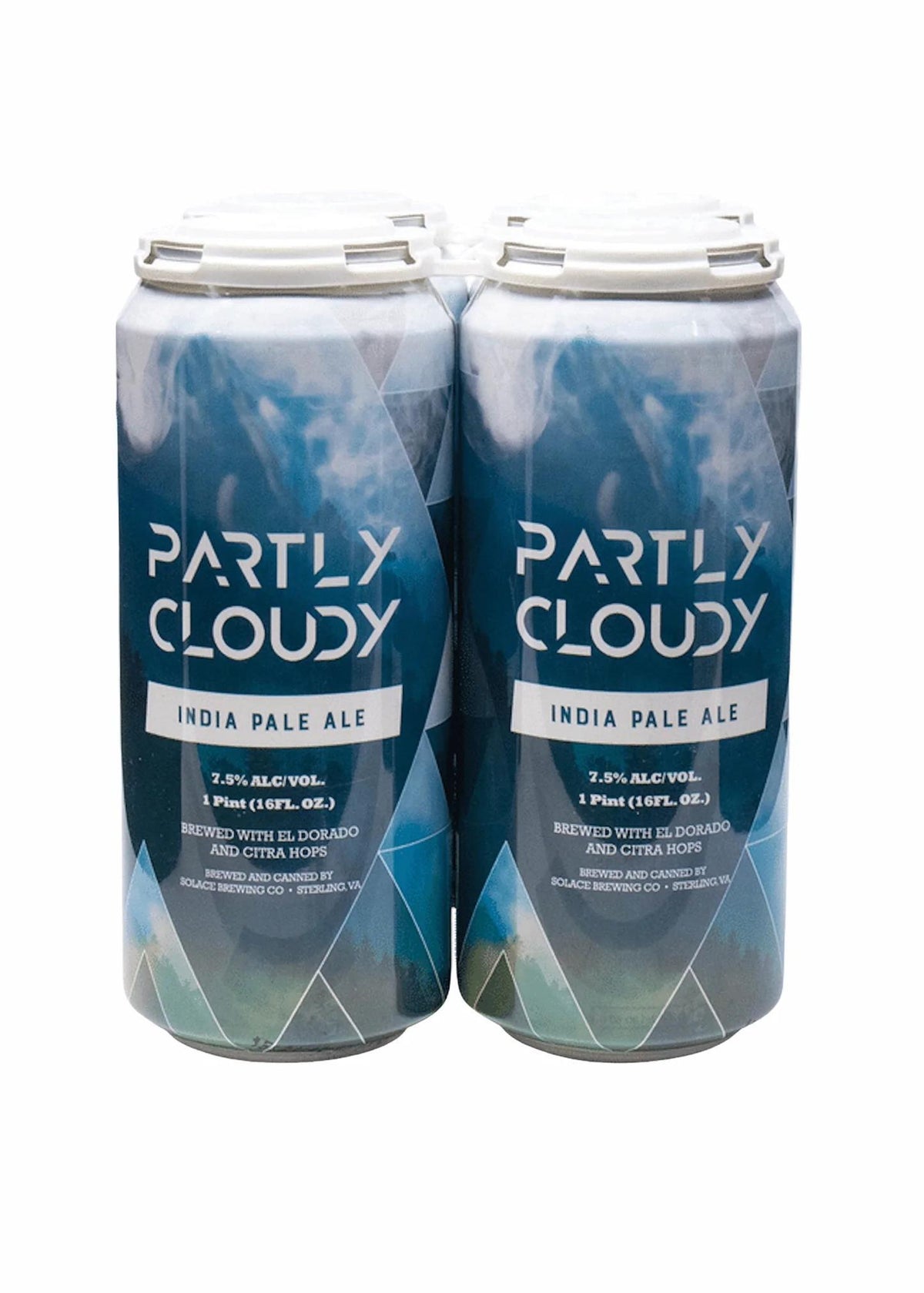 Solace Partly Cloudy IPA  4-pack  16oz cans