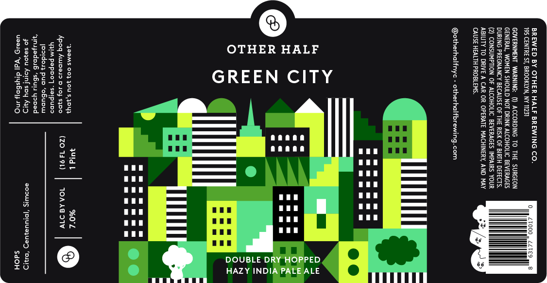 Other Half Green City 4-pack 16oz cans