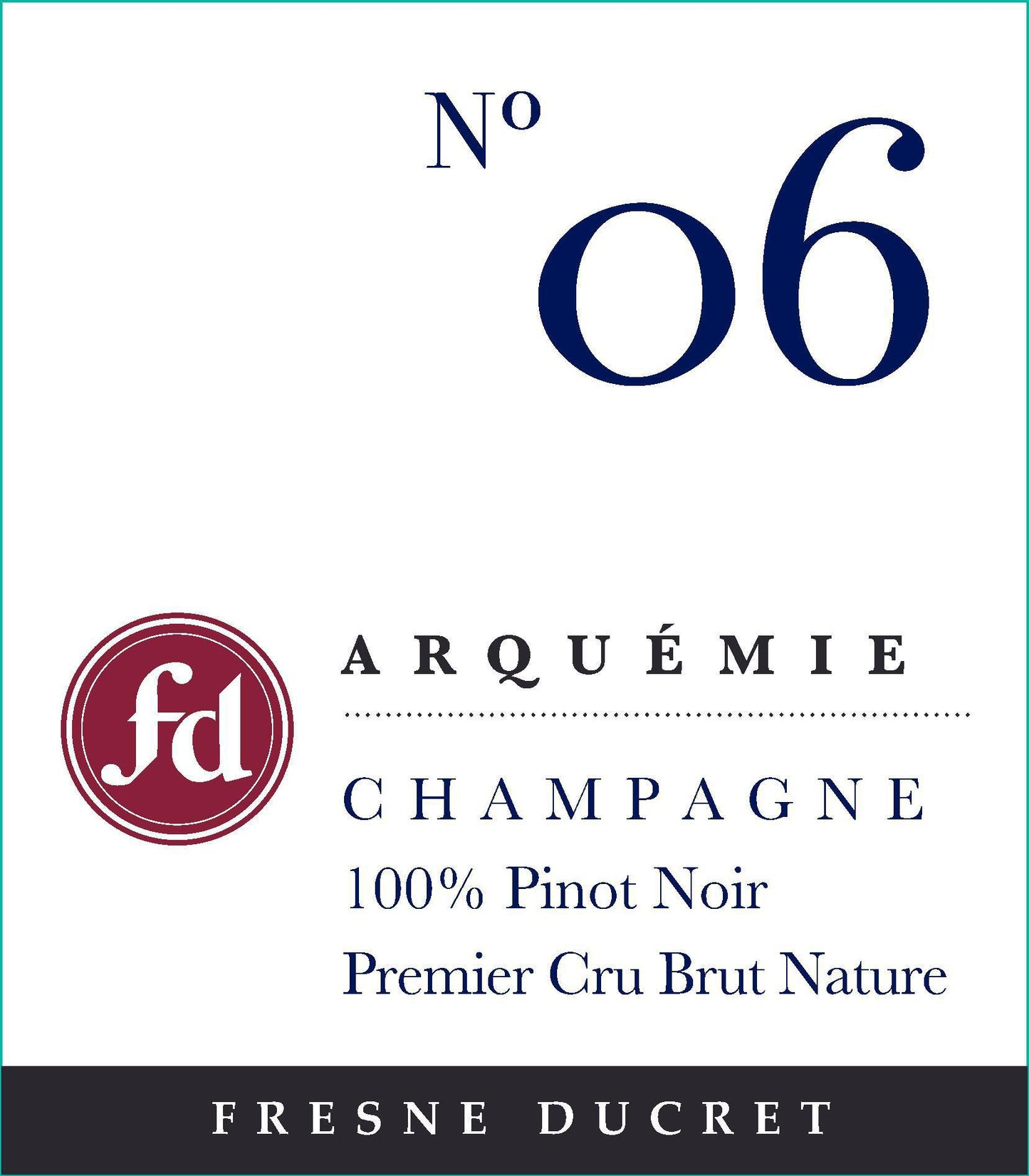 Champagne Fresne Ducret Arquemie No 6 Premier Cru Brut NV