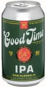 Good Time IPA Non Alcoholic 6-pack cans