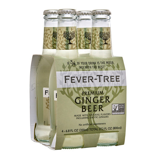 Fever Tree Ginger Beer 200ml 4-pack