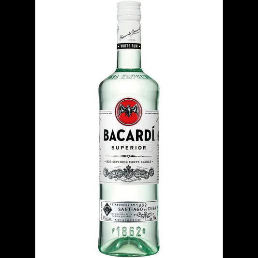 Bacardi Rum Superior White 80pf- Ltr