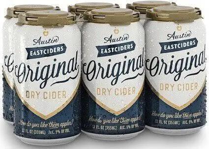 Austin Eastciders Original Dry Cider 6-pack cans