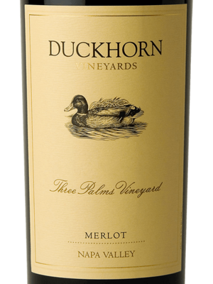 Duckhorn Merlot Three Palms Vineyard Napa Valley 2018 *FOR A VINTAGE AFFAIR SILENT AUCTION ONLY*