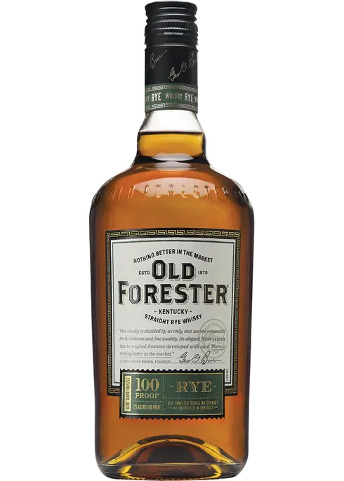 Old Forester 100pf Rye- Ltr