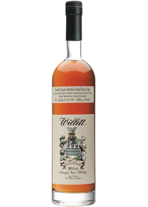 Willett Family 4-yr Rye