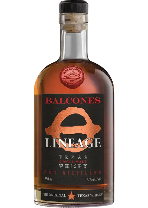 Balcones Single Malt Whisky Lineage Pot Distilled 750ml