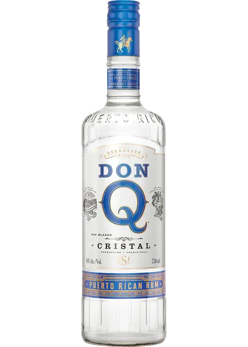 Don Q Cristal Rum - 750ml