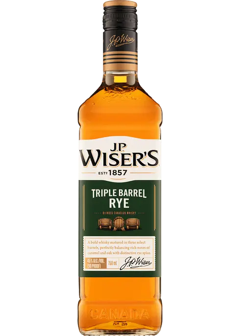 J.P. Wiser's Canadian Rye 750ml