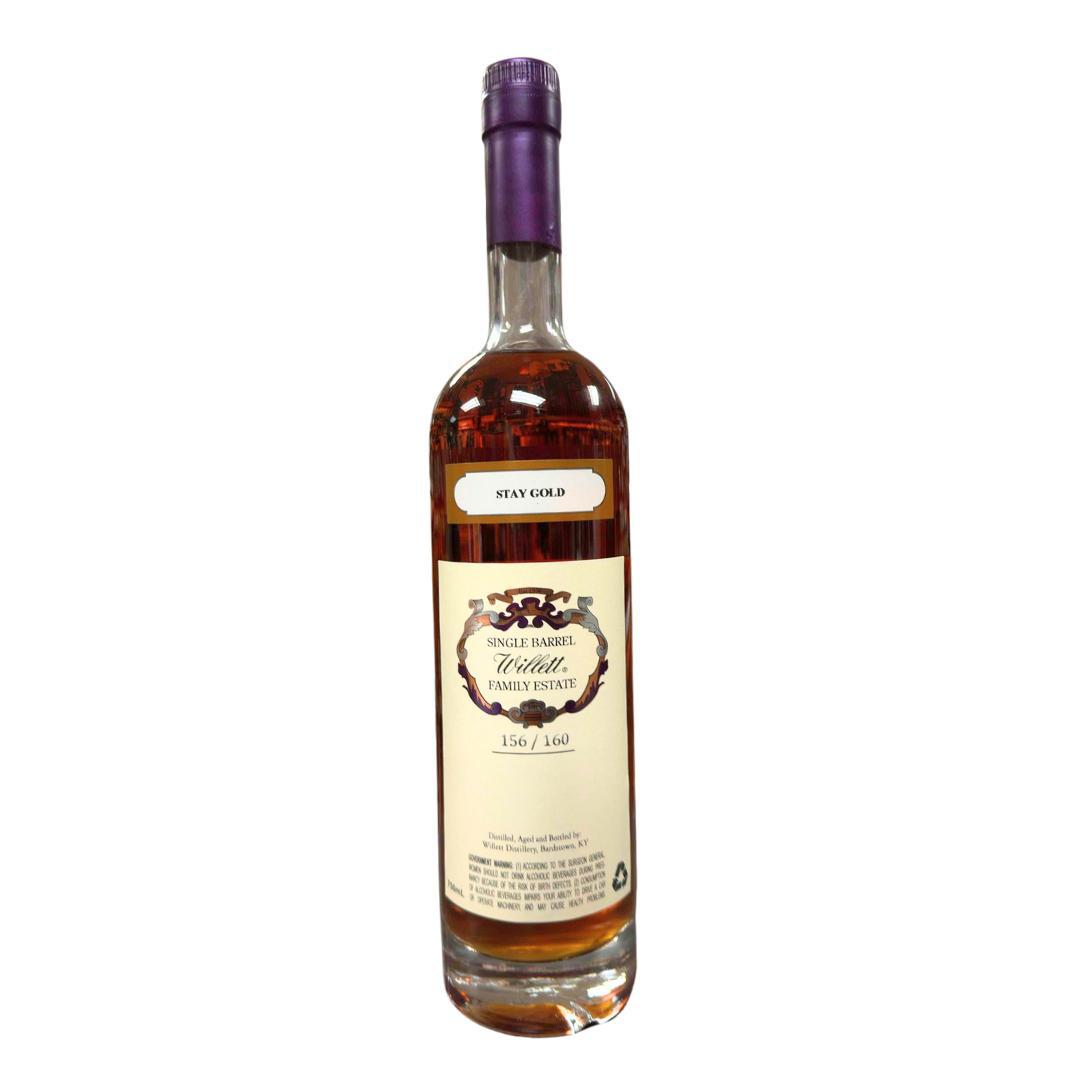 Willett Family Estate Straight Kentucky Bourbon "Stay Gold" 10yr (123.0 Proof) - 750ml