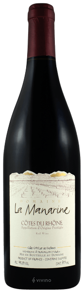 Domaine La Manarine Cotes du Rhone Rouge 2021