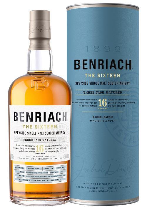 Benriach "The Sixteen" Single Malt Scotch Whisky 16yr - 750ml