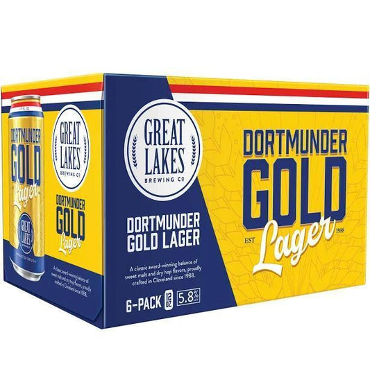 Great Lakes Dortmunder Gold Lager 6-pack cans
