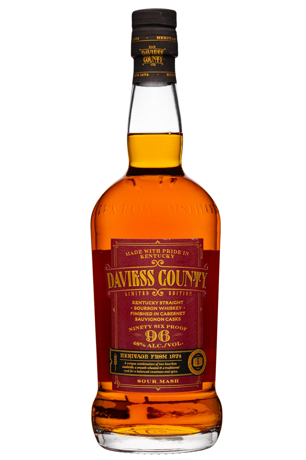 Daviess County Bourbon Limited Edition Cabernet Sauvignon Cask- 750ml