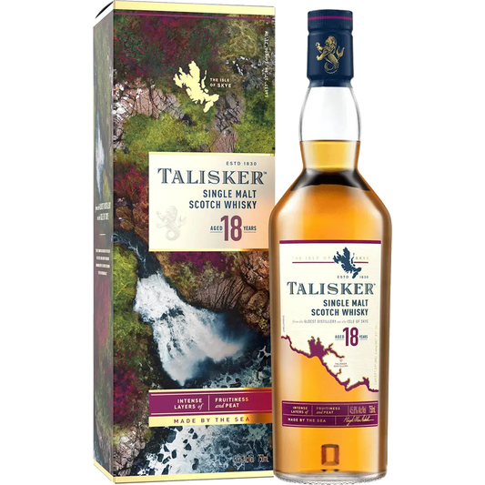 Talisker 18-yr Scotch Malt Whisky- 750ml