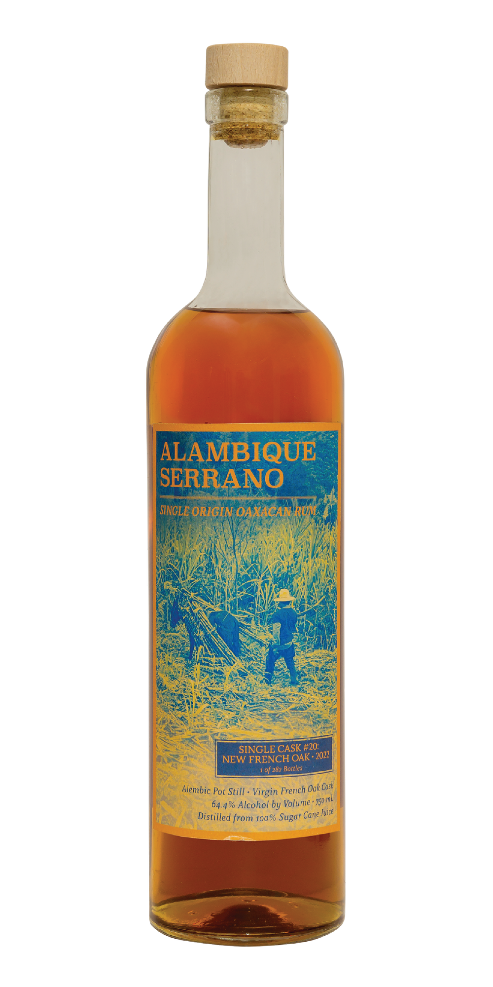 Alambique Serrano Single Cask #20 New French Oak Cask - 750ml