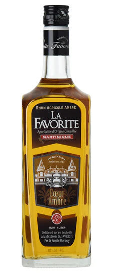 La Favorite Rhum Agricole Amber- Ltr